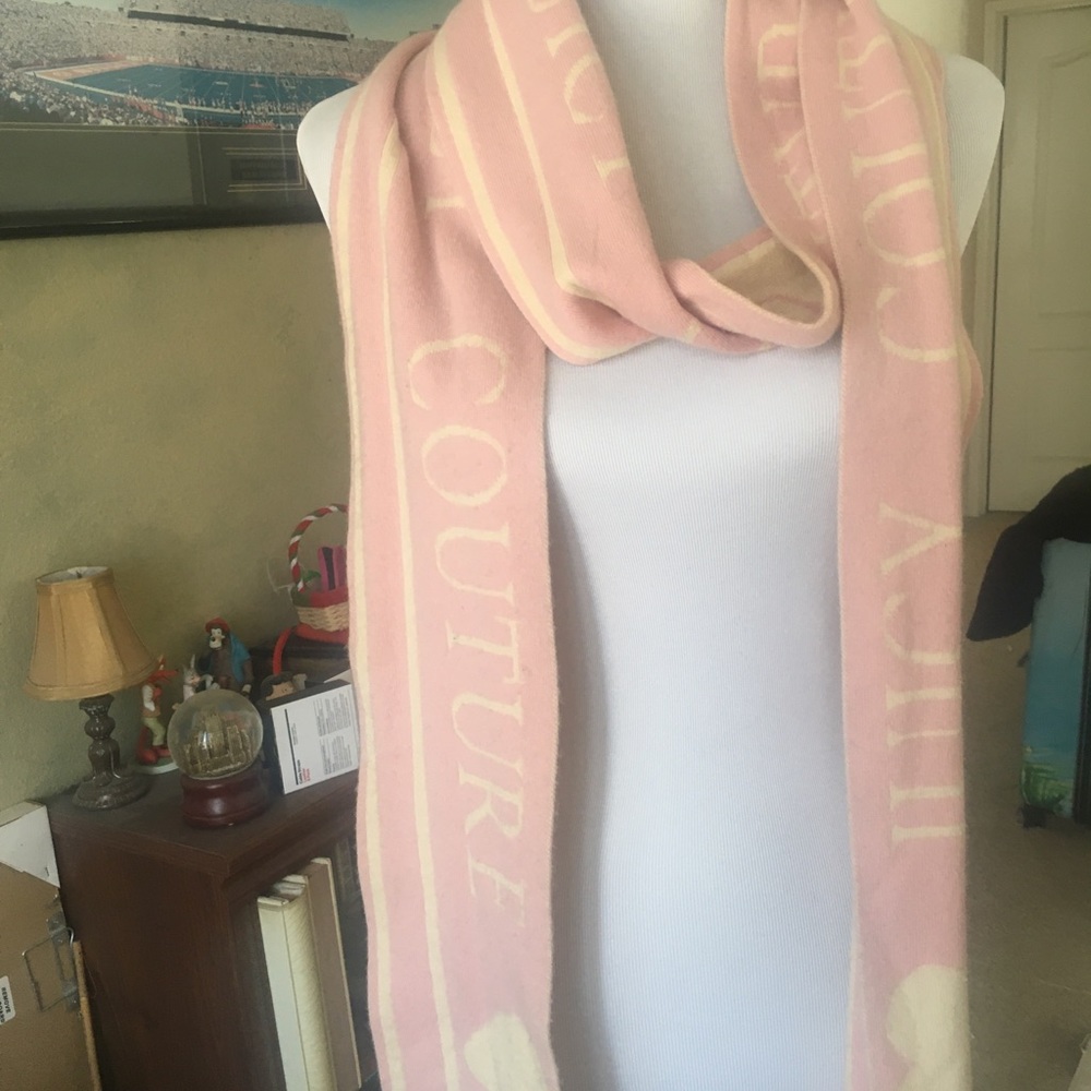 Juicy Couture long cashmere scarf